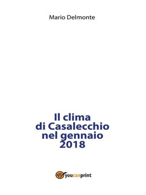 cover image of Il clima di Casalecchio nel gennaio 2018